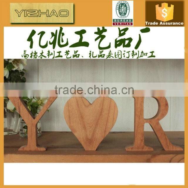 Oil Painting Whole Wooden Letters,Wooden Letters Standing, Wooden Letters