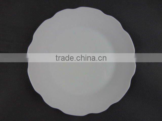 20 pcs white porcelain dinner set
