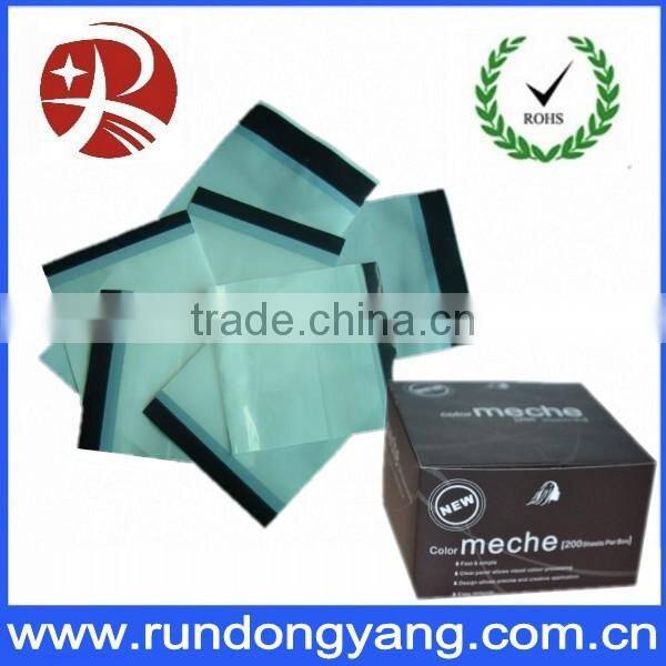 Rectangle Black Hair Meche Packaging Box