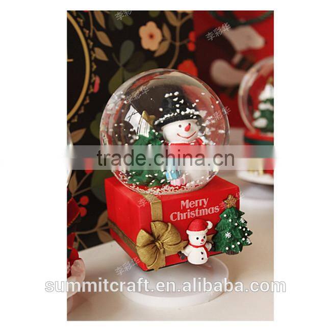 Christmas snow globe music box hot toys for christmas 2016