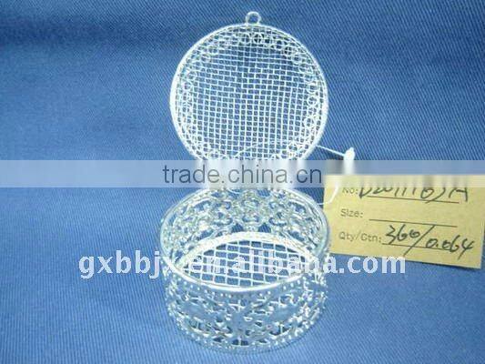 Round silver wire wholesale export packing box