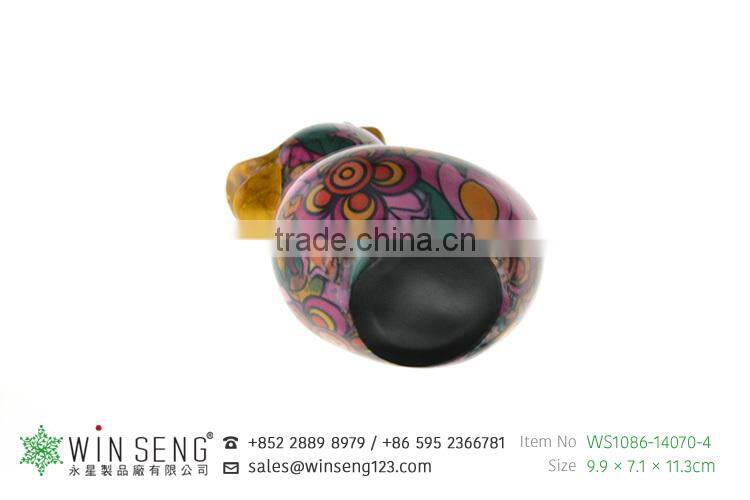 Dolomite Full Decal Duck Shaped Piggy Bank