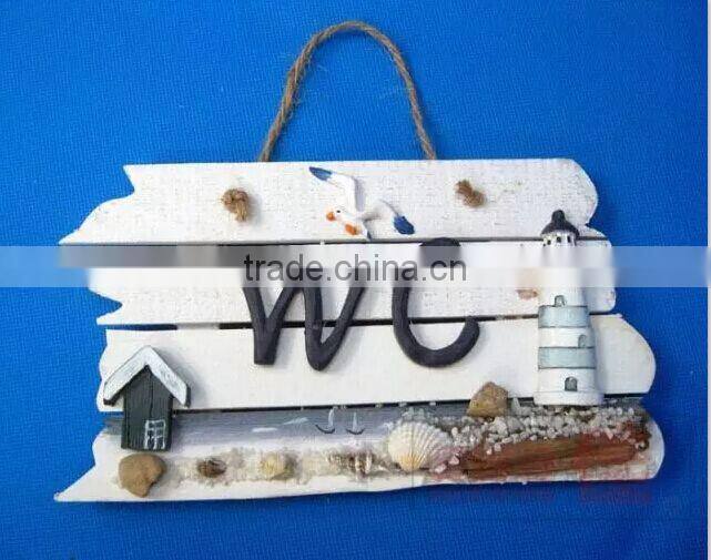 welcome card handmade wood doorplate for shop