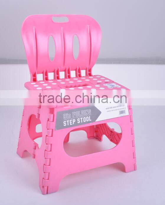 plastic folding stool with new design