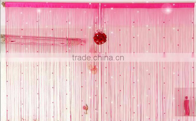 modern string wall/window/door curtain/line curtain