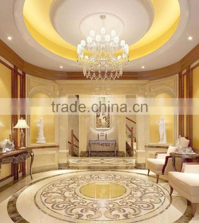 Classic Royal Italian Style 3d Rendering Design for Commercial Reception Hall BF12-03314k
