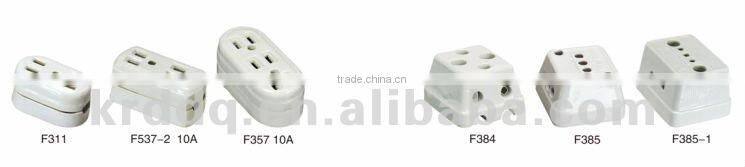 porcelain socket & plug FX21