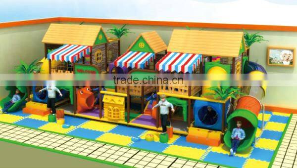 Manufacturer supply indoor playground castle with high quality
