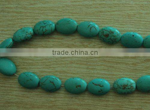 wholesale 16" 26*26*5mm cross turquoise beads loose strands
