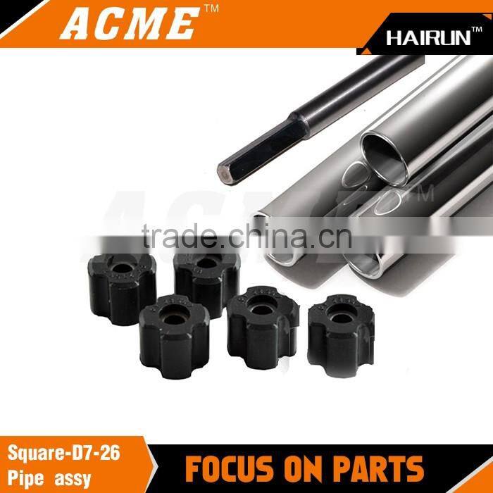 Trimmer square D7 26MM aluminium pipe brush cutter oil bearing