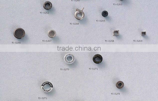 all kinds and different sizes of metal grommet eyelets with high quality