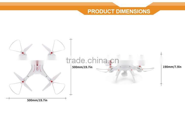 2.4G 4CH Altitude Hold Headless Mode Syma quadcopter gps smart drone quadcopt X8SC RC Drone With 2MP HD Camera