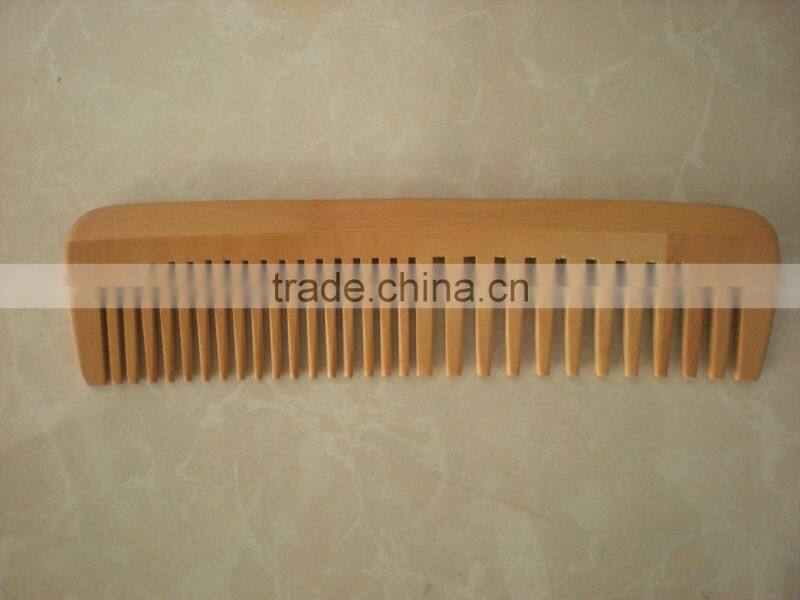 wooden comb