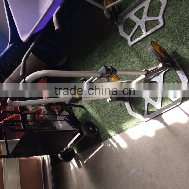 handtruck HT2022 with Two Wheel Aluminium hand folding trolley