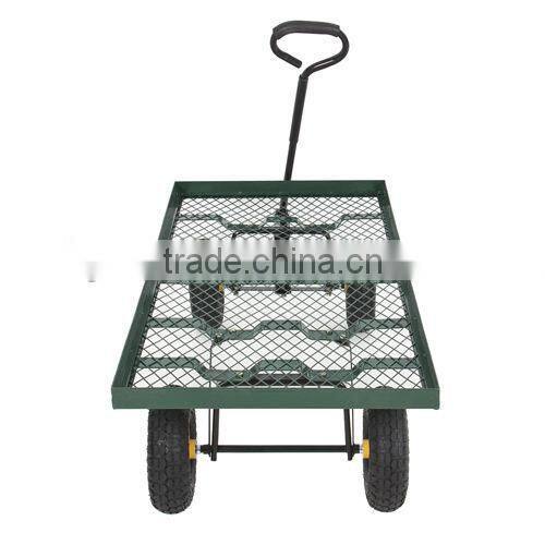 320KG mesh hand carts with four wheels TC1840H garden Mesh Hand Carts