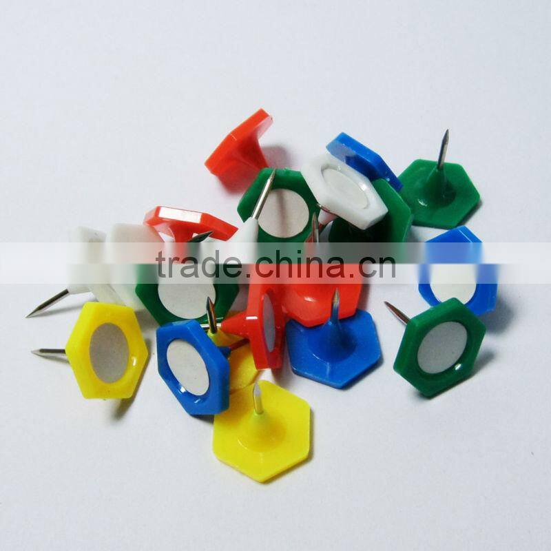 Quality different shapes decorative fancy colorful push pins