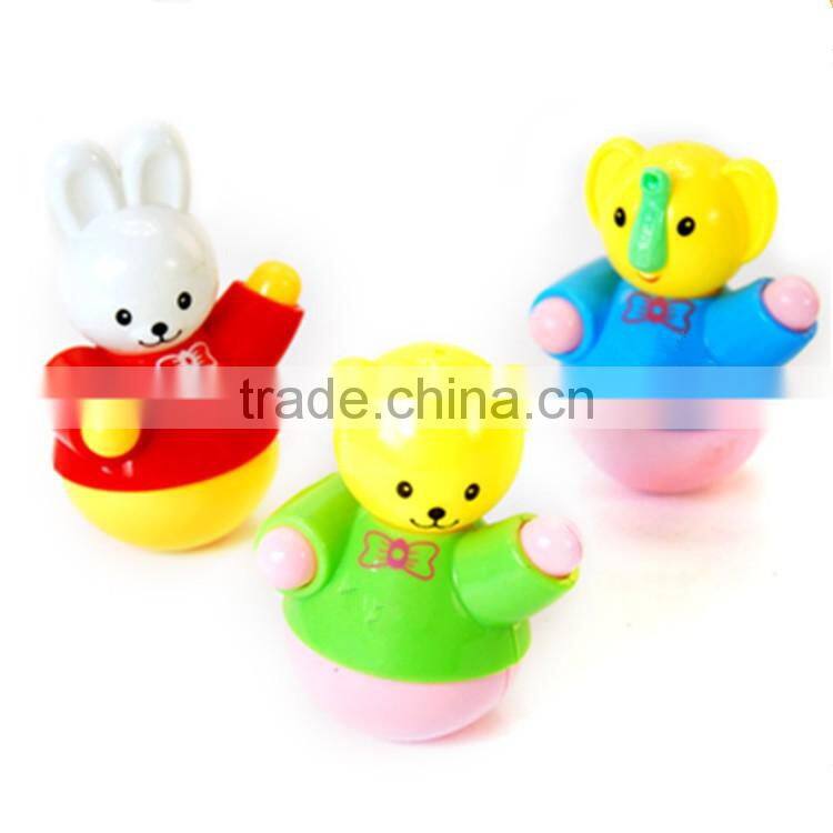 China ICTI GSV Manufacturer Plastic Roly-poly Dolls for Baby