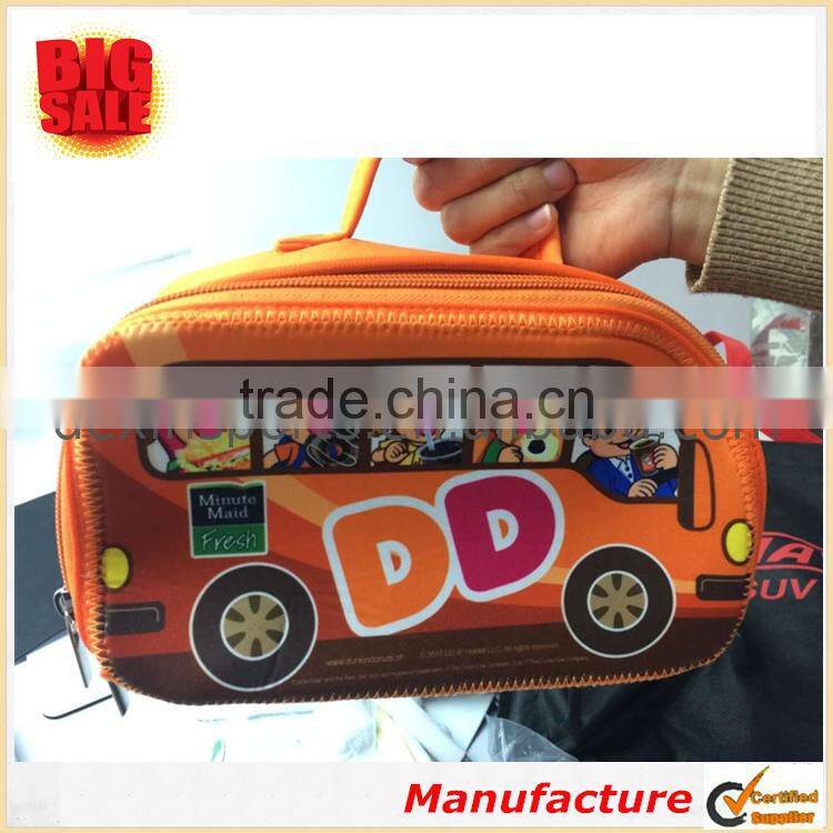 Factory direct sale neoprene lunch bags for babies food travel use