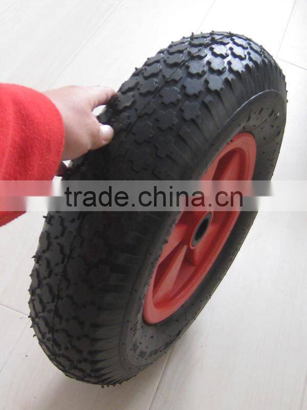 china heavy duty hand truck plastic rim rubber wheel