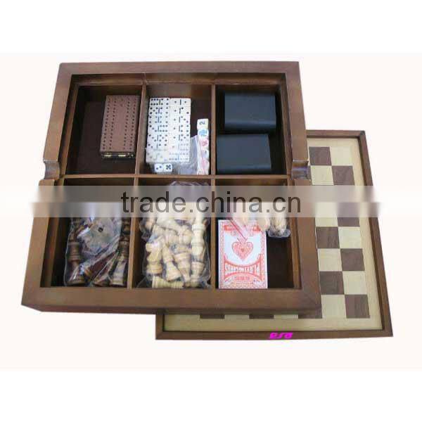 wooden board chess set WJ277116