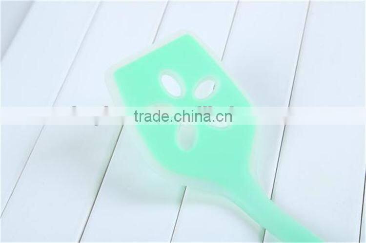 Silicone serving turner flower shape slotted turner for cooking