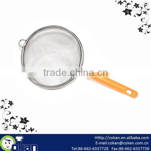 stainless steel mesh strainer with long handle CK-KT227-2