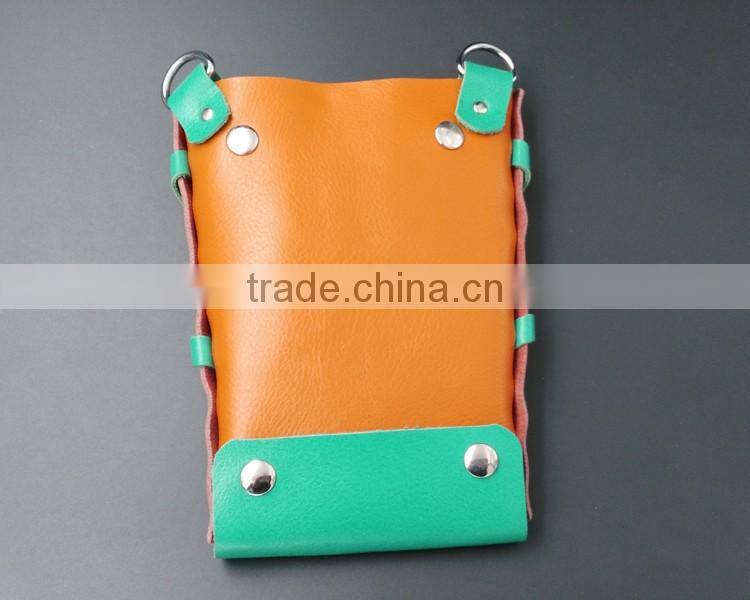QJ-CP06 Popular leather salon hair scissors holder