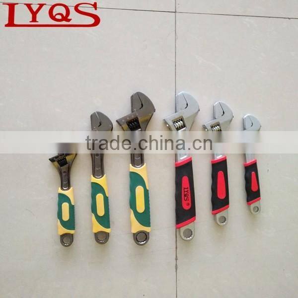 Forged carbon steel adjustable wrench/clyburn spanner for industial