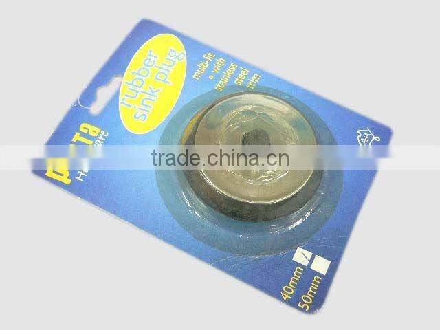 bath or kitchen rubber sink stopper