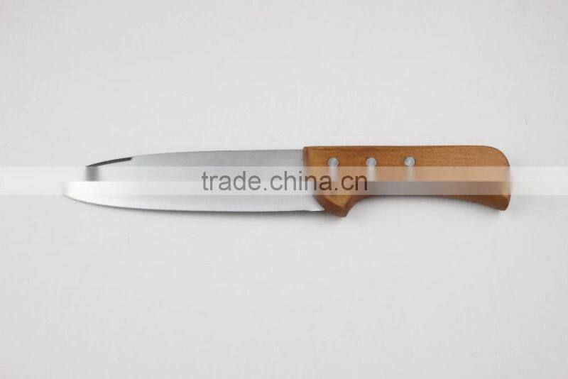 549-107 7"top quality kitchen chef knife with wooden handle