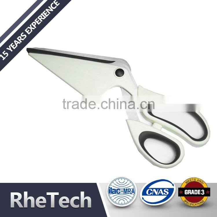 2016 hot European stainless steel plastic kitchen pizza cutter folding scissors