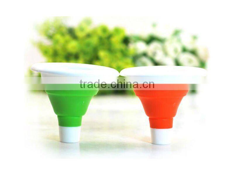 Silica gel Practical Foldable Mini Funnel