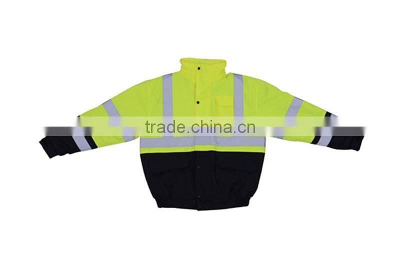 Hi Vis 3M Reflective Tape Hoodies Jacket