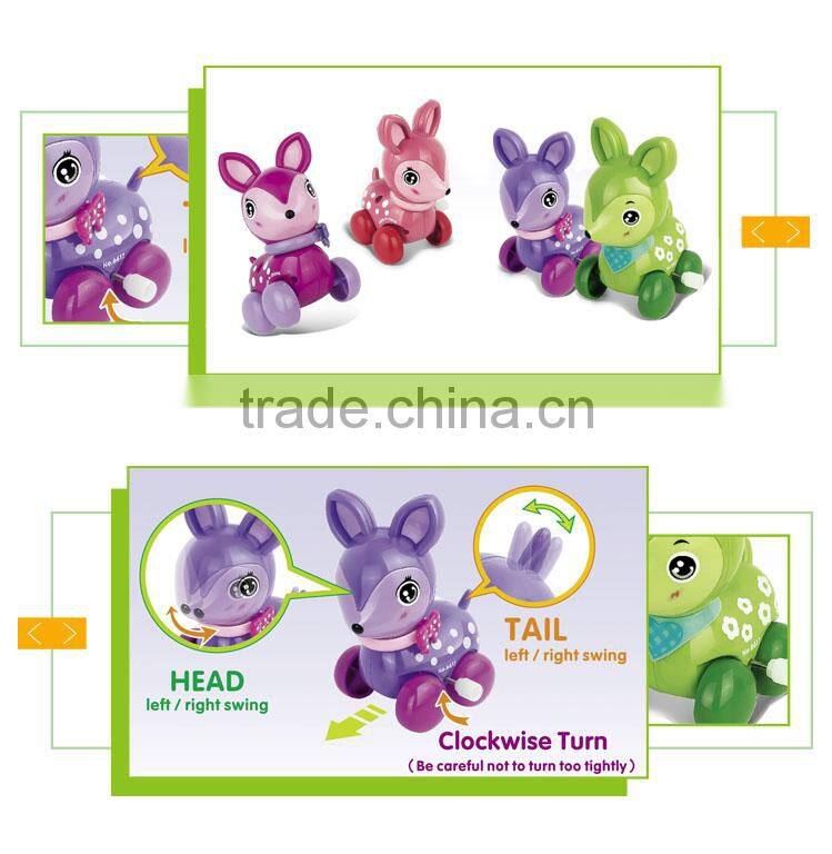 Hot selling children small plastic toy deer