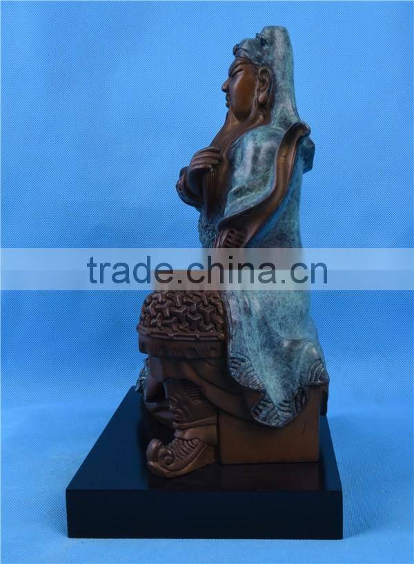 Bronze artwork/Bronze Decoration/Guan Yu/China style bronze/Bronze sculpture
