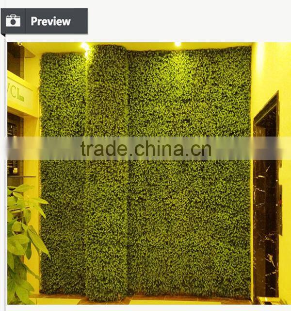 Hanging plants wall artificial green grass wall