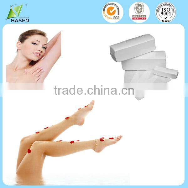 Non-woven fabric facial cold depilatory waxing paper strips