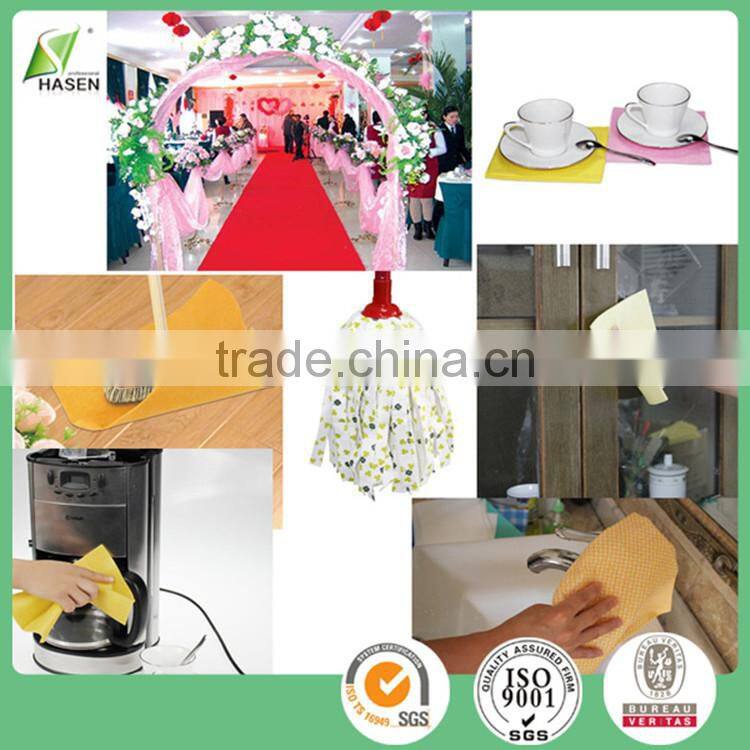 2017 hot selling wholesale household items/ needle punch non woven fabric in roll