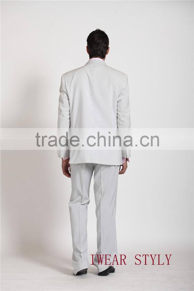 Stripe 2PCS business suits for man / jacket & pant