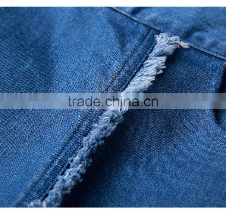 Summer High waist half skirt female cowboy Printed Fashion Casual Women skirt