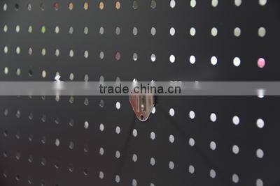 Easy Metal drawer chrome powder coating wholesale pegboard hooks