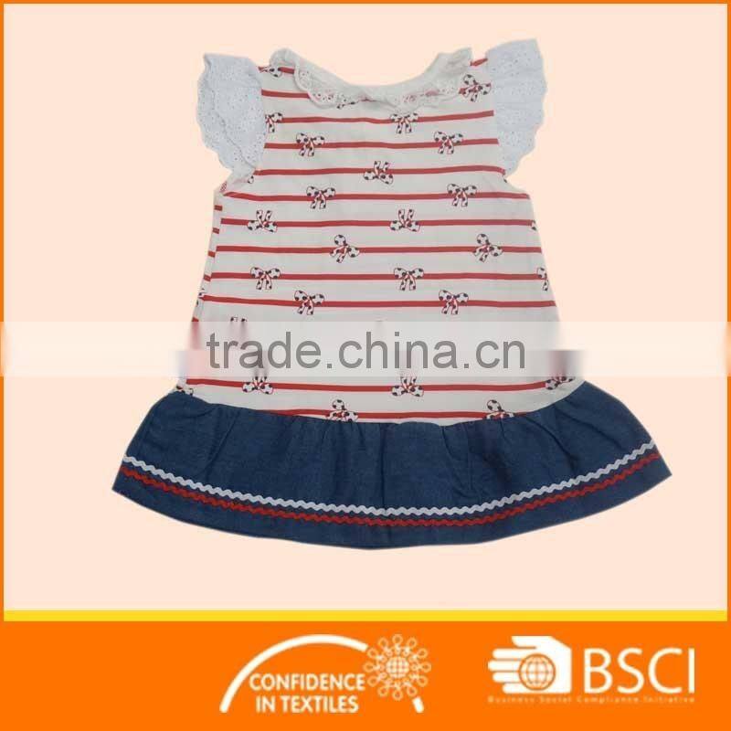 New Style Children Wear Cotton Baby Girl Dress