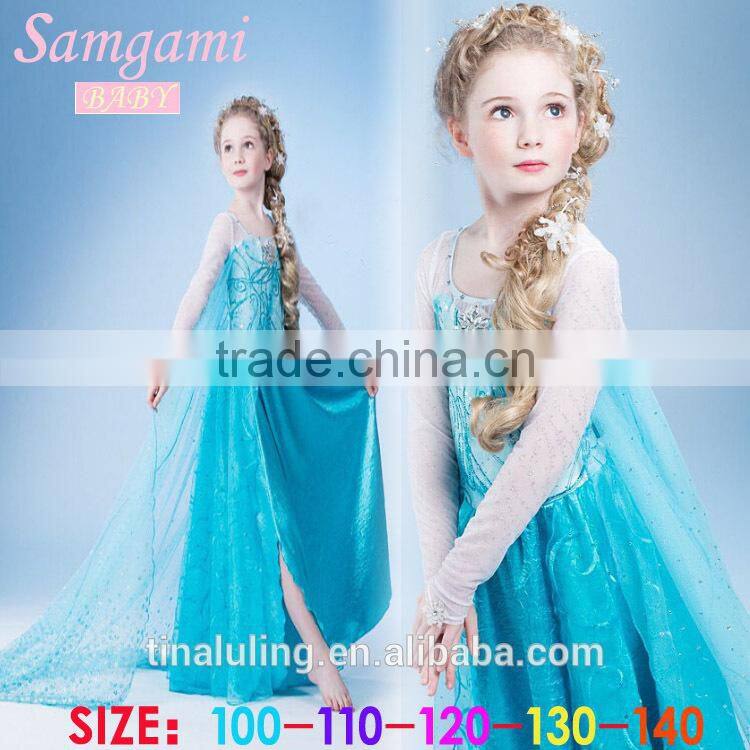 fashion girls georges Dress New Arrival Girls Wedding Dresses kids clothing