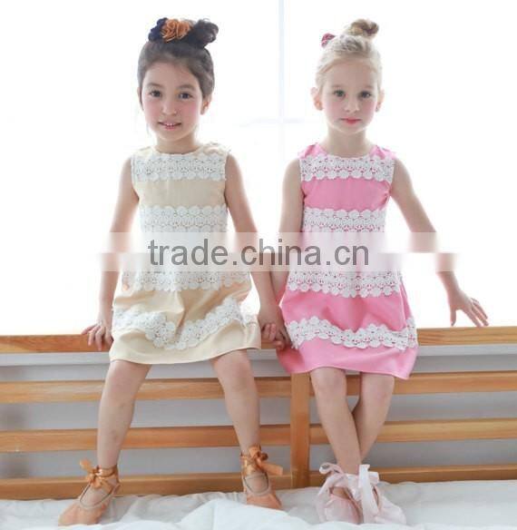 Elegant Lace Embroidered Dresses Mother Daughter Clothes New Summer Dress