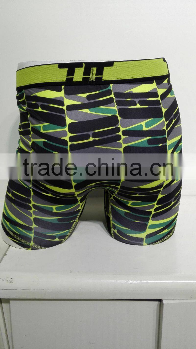 Custom dry fit Sublimation printing for men boxers and underwear