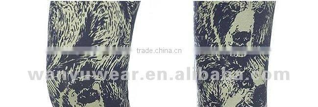 full printed ladies seamless leggings