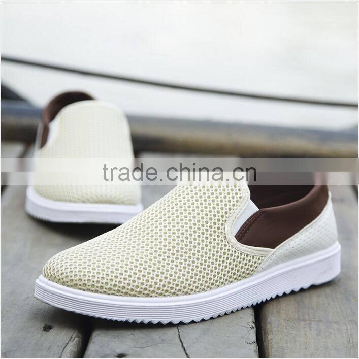 Fashion Men Slip On Shoes Without Lace, Flat Men Shoes