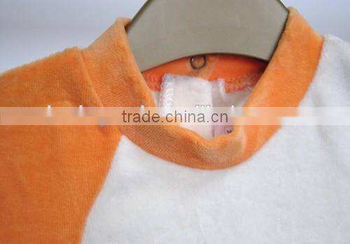 Wholesale flannel newborn baby jumpsuit