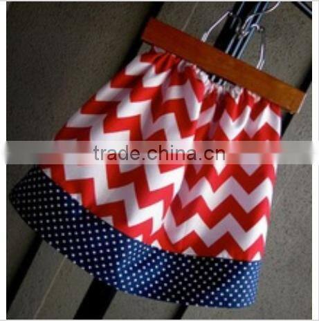 Lovely design fashion wholesale red chevron scooter skirt cotton baby girl tutu skirt polka dots skirt for baby girls