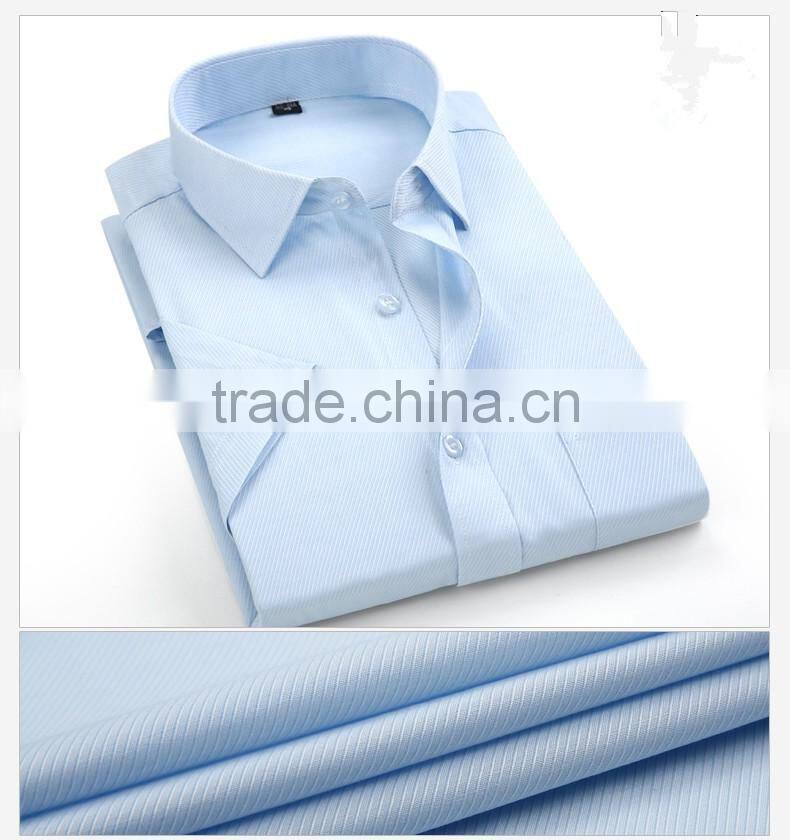 China Pink, Blue and White Dress Shirt Latest Casual Shirts Designs for Men